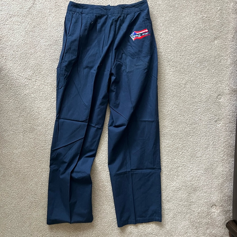 Vintage Williwear sport navy blue pants